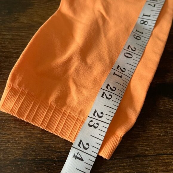 Free People Movement High-Rise 7/8 Good Karma Leggings Coral XS/S yoga gym - Picture 11 of 12